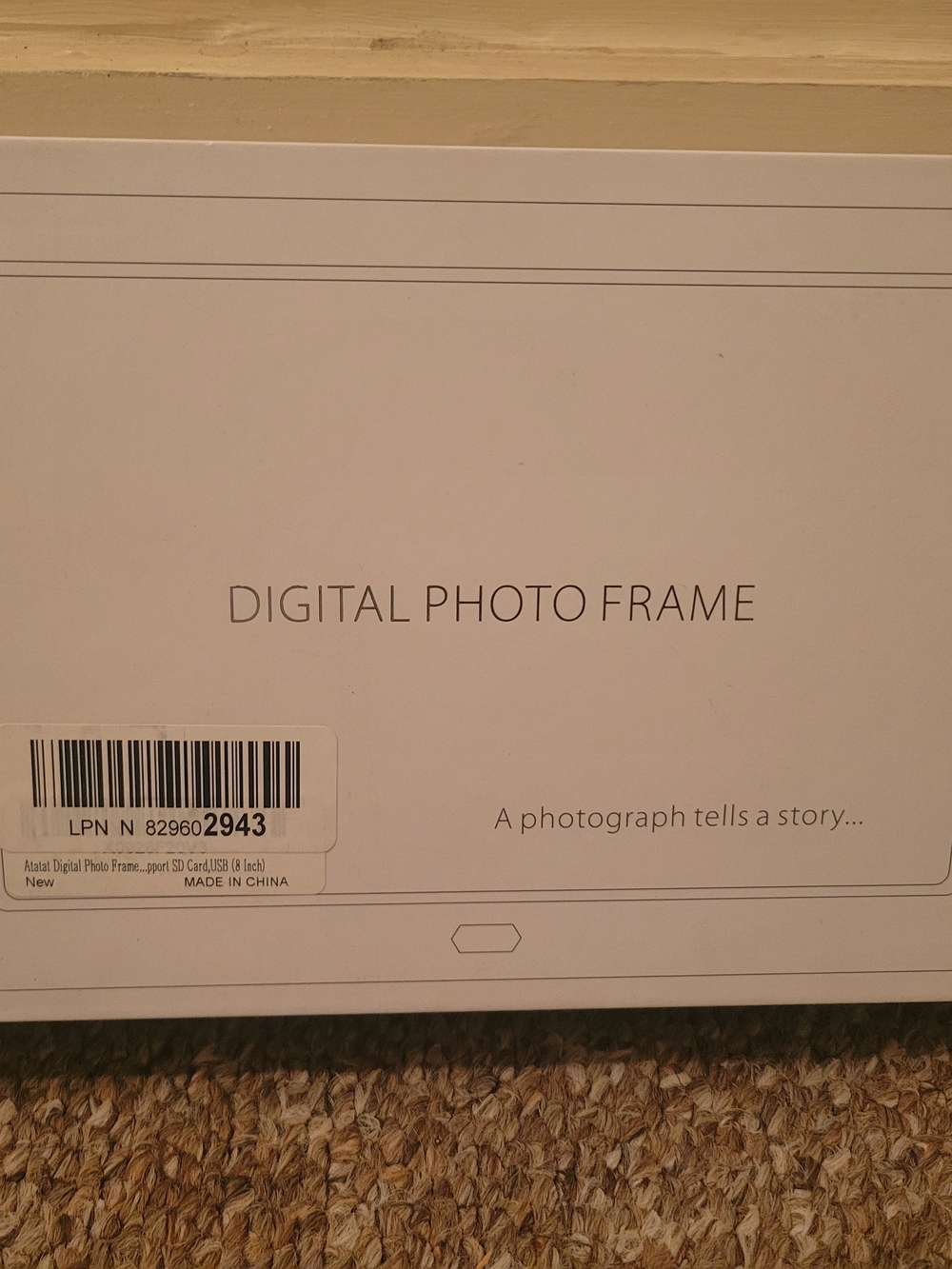 Digital Photo Frame - White